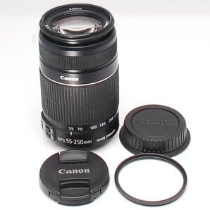 【美品】キヤノン EF-S 55-250mm 1:4-5.6 IS Ⅱ望遠レンズ