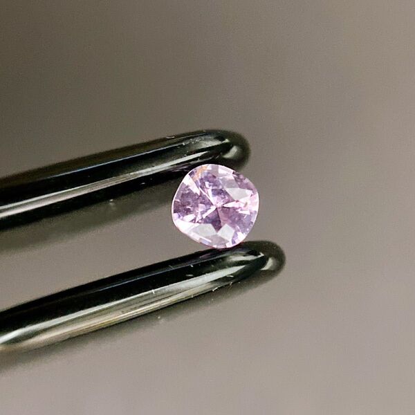 天然 シルキーサファイア パープル ルース 0.18ct