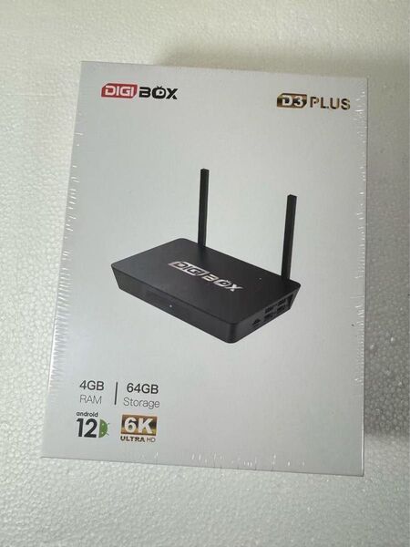 超美品 未開封 DIGIBOX D3 PLUS スポーツ番組特化型!究極のTV BOX(テレビボックス)登場 世界対応映画鑑賞