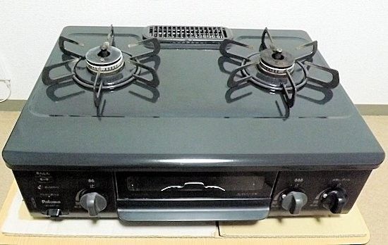 Paloma 2019年製 都市ガス用ガステーブル IC-S37-R