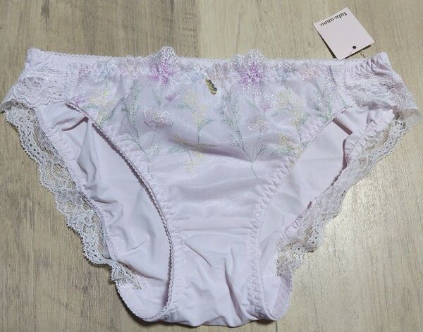 新品タグ付き未使用品チュチュアンナピンク花柄ショーツMtutuannaパンツ下着