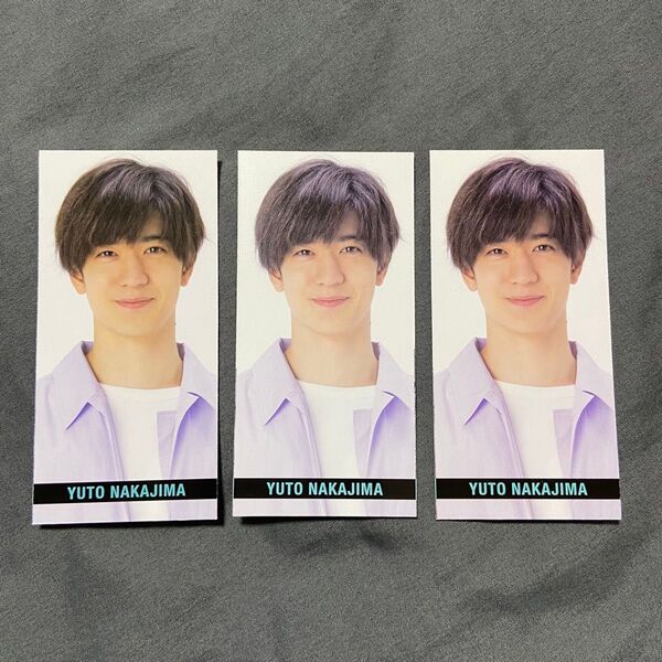 Hey! Say! JUMP 中島裕翔 公式 グッズ デタカ 厚紙 セット まとめ売り ジャニーズ