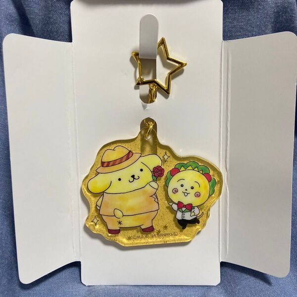 コジコジ サンリオコラボ アクリルキーホルダー ポムポムプリン グッズ アクキー
