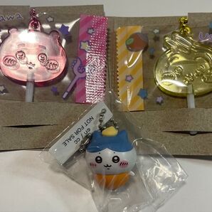 ちいかわキャンディーチャームズ ちいかわ うさぎ &くら寿司ビッくらポン ハチワレフィギュア 3点セット