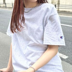 【M】チャンピオン Tシャツ アッシュグレー