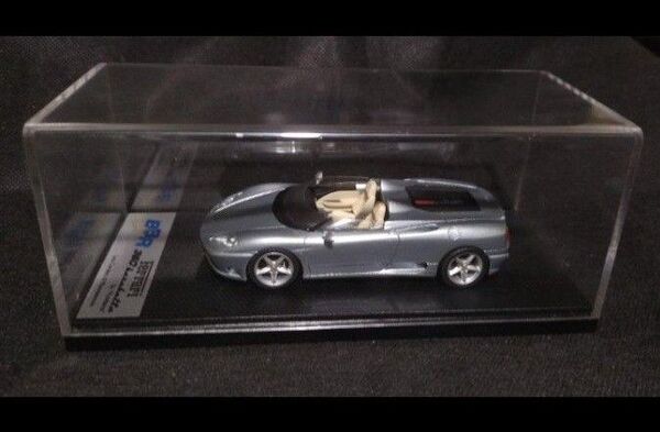BBR 1/43 フェラーリ 360 バルケッタ シルバー オープンカー ミニカー