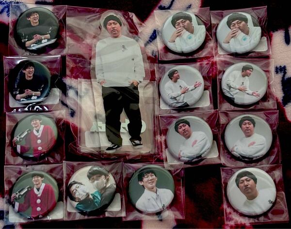 最終値下価格 13点セット 男性ダディ ロングコートダディ 缶バッジ アクリルスタンド 兎 堂前 プチラフフェス オンラインくじ