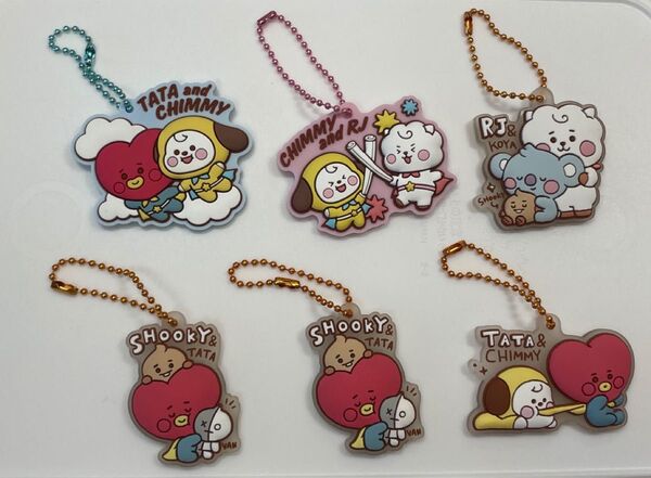 ラバーマスコット キーホルダー bts bt21