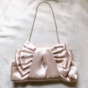 結婚式 パーティー バッグ クラッチバッグ ハンドバッグ がま口 ゴールド