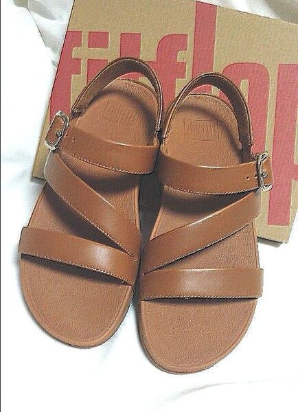 FitFlop フィットフロップ レディース サンダル US7 厚底 24-24.5 コンフォートシューズ コンフォート