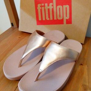 美品 Fitflop サンダル ピンクゴールド 23.5cmくらい