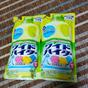 花王 ワイドハイター 衣料用漂白剤 詰替え 720ml 2袋