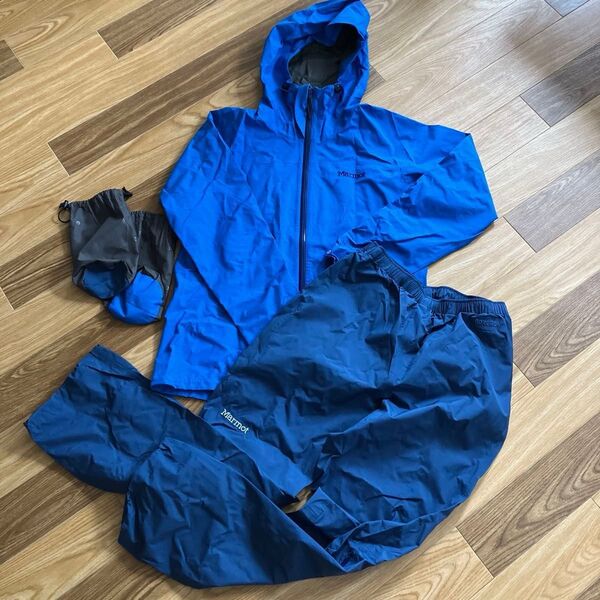 Marmot マーモット 上下セット アウトドアウェア レインウェア レディース ゴアテックス