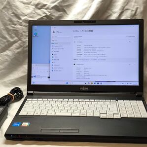 【ほぼ未使用品】富士通 LIFEBOOK A7511/G 11世代i5 FHD