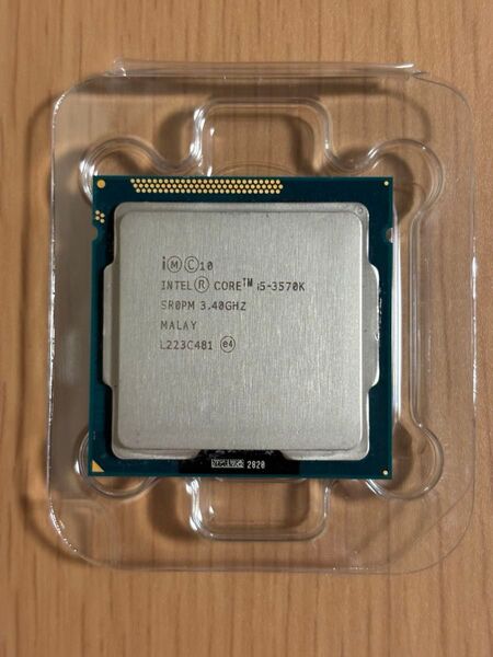 Intel Core i5-3570K CPU 動作確認済み