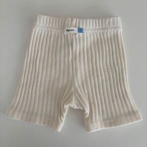 【値下げ】digreen ハーフレギンス ivory S