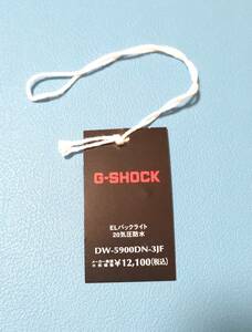 新品 プライスタグのみ CASIO G-SHOCK 【 DW-5900DN-3JF 】 Gショック 管理No.47