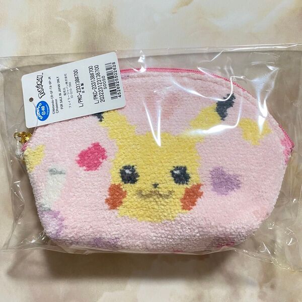 ☆ラブラリー バイ フェイラー☆ポケモンラブリーコスメピカチュウ☆シェル型ポーチ☆小サイズ☆ペールピンク☆新品未開封☆FEILER