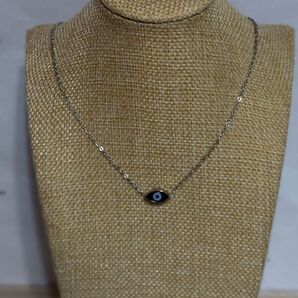 再入荷!!7/14 evil eye ネックレス/不運を防ぐ