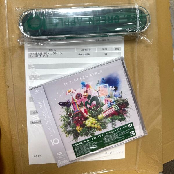 ミセスグリーンアップル アルバム10 通常盤 カラトリーセット Mrs GREEN APPLE CD