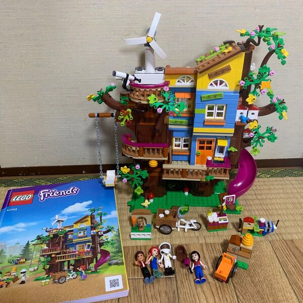 LEGO レゴ フレンズ ツリーハウス 41703 現状品