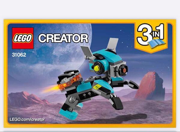 LEGO レゴ クリエイター 3IN1 いぬ 31062 現状品