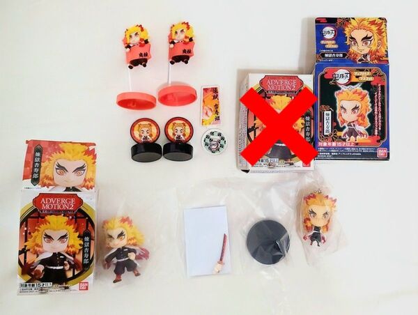 鬼滅の刃 煉獄杏寿郎 デコラピック pic スタンプ アクスタ フィギュア キーホルダー アドバージモーション
