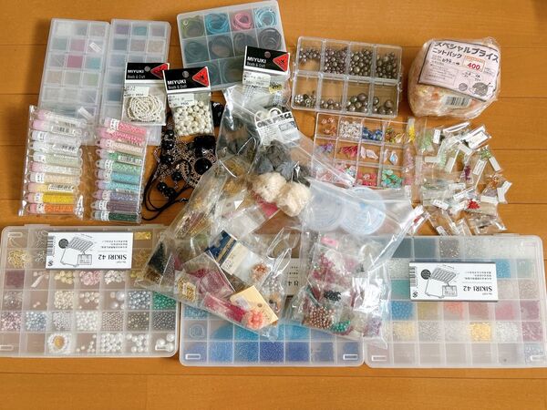 ビーズ スワロフスキー パール まとめ売り 大量 セット ハンドメイド アクセサリー パーツ 素材