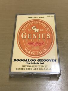 CD付 MIXTAPE DJ GENIUS ROCK AKA OSADASADAO BOOGALOO GROOVIN YOU GET LATIN SOUL クボタタケシ MURO KIYO KOCO SUMMER KENTA MINOYAMA