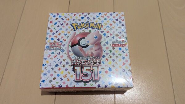 ポケモンカードゲーム スカーレット&バイオレット 拡張パック ポケモンカード151 1BOX