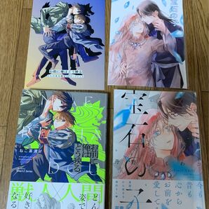 【新刊】ねこ茶漬け『お前に俺はどう映る』丹野ちくわぶ『宝石の子』とらのあな限定4Pリーフレット アニメイト4Pリーフレット