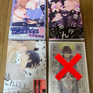 BLコミック 3冊セット 小丸オイコ『はじまりはワンナイトリグレット』都『復讐代行ヒズミさん』せきとう『愛から一番遠い場所』