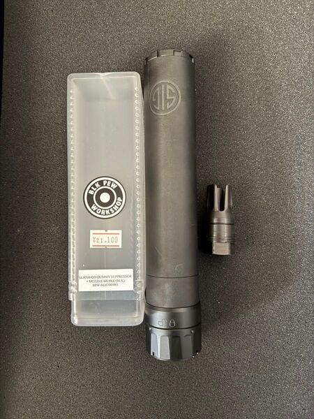 【ジャンク品・BPW製 SLH 300TI-QD サプレッサー】 QD MWS サイレンサー mcx sig vfc ghk