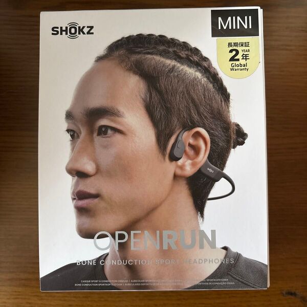 SHOKZの骨伝導イヤホン OpenRun Mini