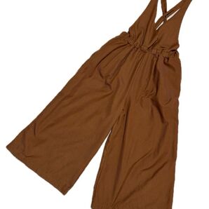 THE EMPORIUM サロペットブラウン