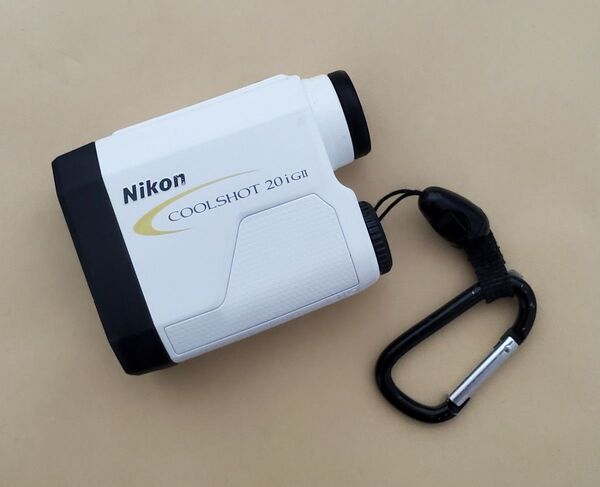 NIKON COOLSHOT 20i GⅡ ゴルフ用距離計 ホワイト