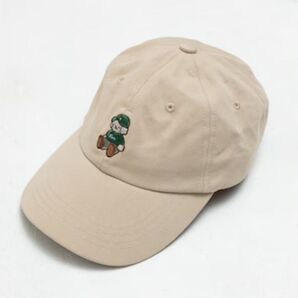 フリークスストア TOMBONIA コラボ キャップ ベージュ 刺繍キャラクター 帽子 限定
