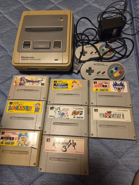 値下げ可能スーパーファミコン 本体 コントローラー ソフト まとめ売り