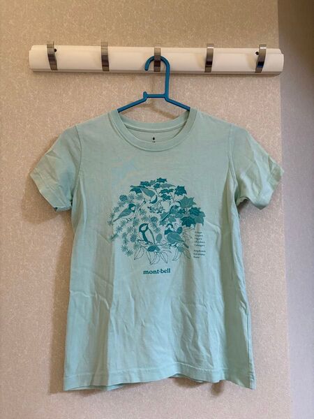 mont-bell Tシャツ ミントグリーン XS