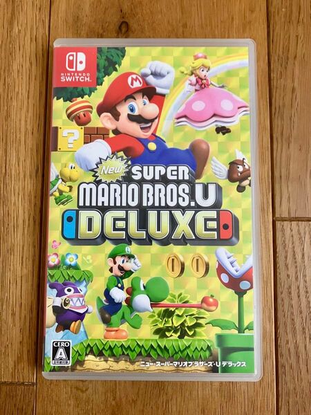 【美品】ニンテンドーSwitch New スーパーマリオブラザーズ U デラックス