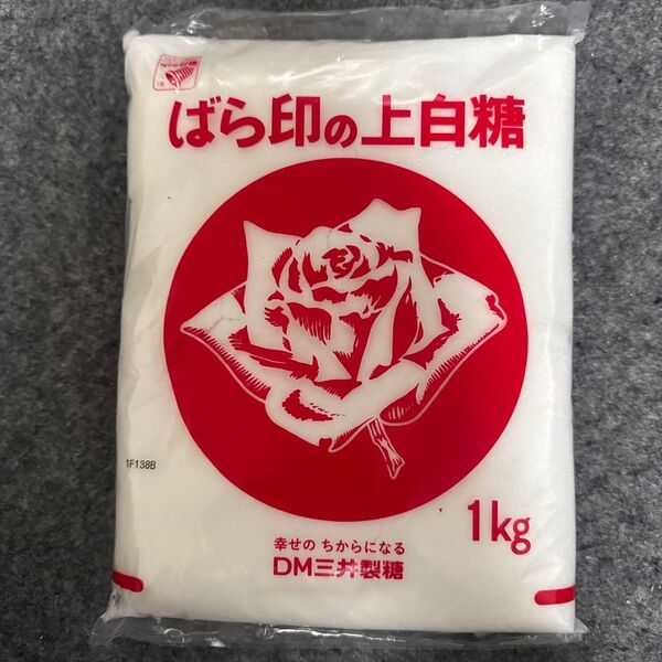 ばら印の上白糖 1kg5袋