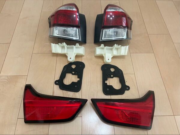 カローラフィールダー 16系中期〜後期 テールランプ フィニッシャー バックランプLED化、ウィンカーステルス化 車検対応品