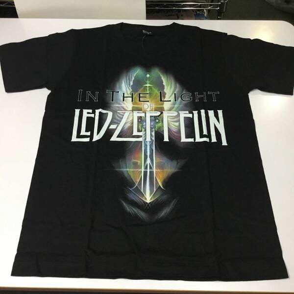 SR6A1♪ バンドデザインTシャツ Mサイズ　レッドツェッペリン LED-ZEPPELIN