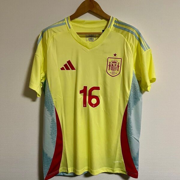 サッカー スペイン代表 2024 アウェイ ユニフォーム ロドリ Mサイズ レプリカ Spain Rodrigo