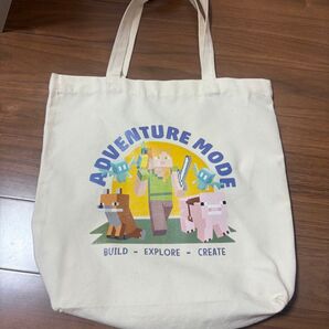 マイクラ トートバッグ キャンバス