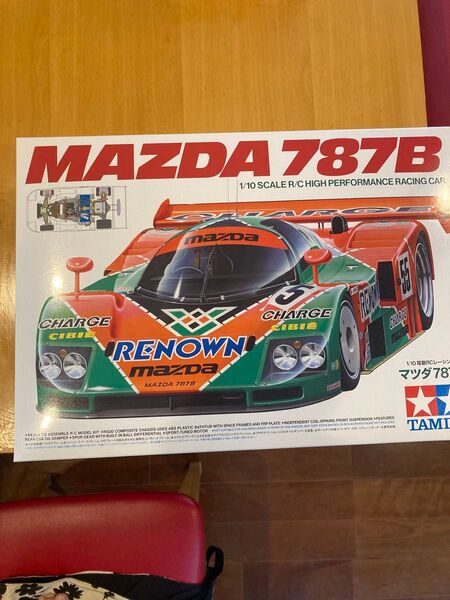 TAMIYA マツダ787B 1/10 電動RCレーシングカー 再販品 タミヤ Cカー