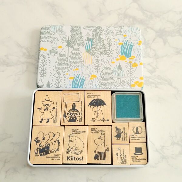ムーミン 木製スタンプセット リンネル付録