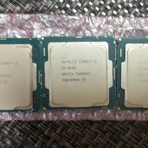 Core i3 9100 3.6Ghz 3個 中古