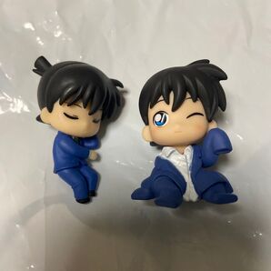 名探偵コナン 工藤新一 ちぢませ隊 ねむらせ隊 フィギュア 2体セット ①