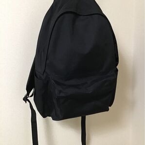 無印良品 肩の負担を軽くするリュック ブラック